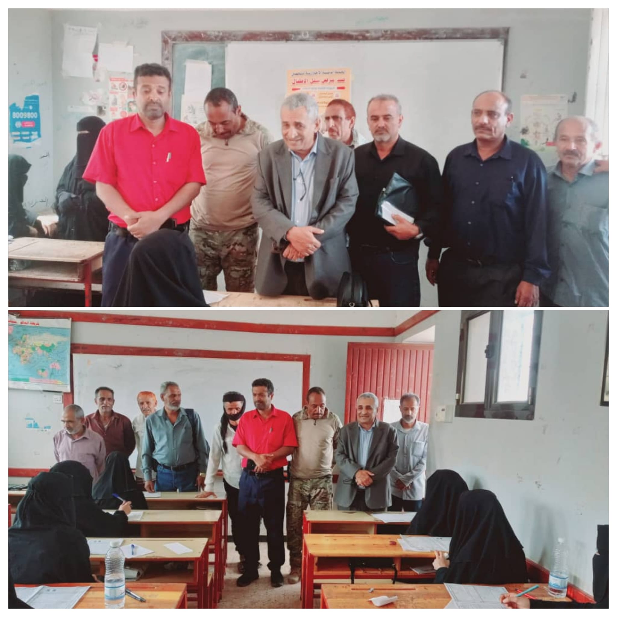 الضالع : تواصلا لبرنامج النزول الإشرافي مدير عام مكتب التربية والتعليم يزور مراكز اختبارات مديرية جحاف 1 1721144563415