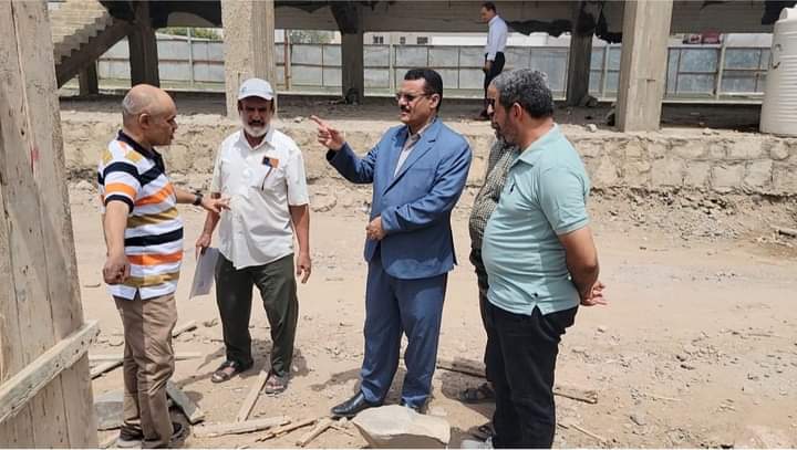 مدير عام المنصورة يتفقد أعمال إنشاء صالة الألعاب لنادي أهلي عدن الرياضي 1 FB IMG 1721044353817