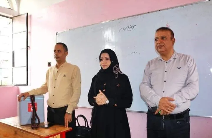 زيارة تفقدية لمراكز تدريب العاملين الصحيين المشاركين في حملة التحصين ضد شلل الأطفال 1 IMG 20240713 WA0099