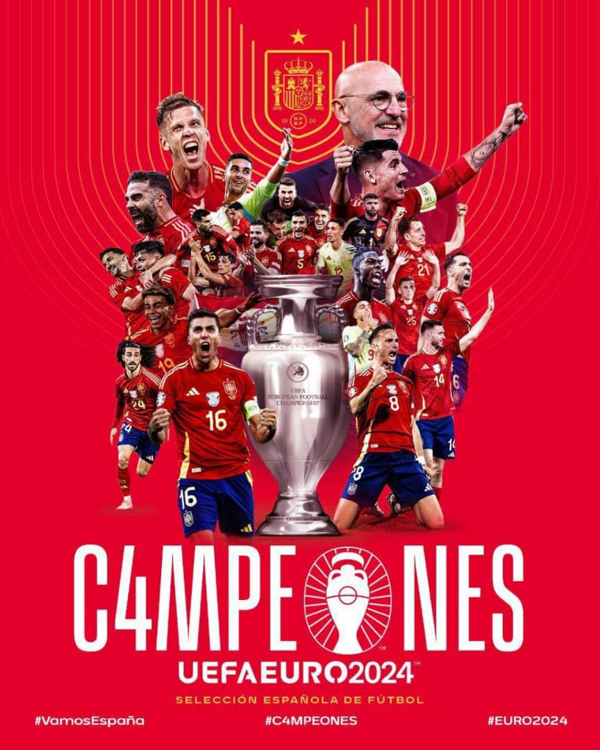 منتخب إسبانيا يدمر حلم الإنجليز ويخطف لقب اليورو في الوقت القاتل 1 IMG 20240715 WA0010