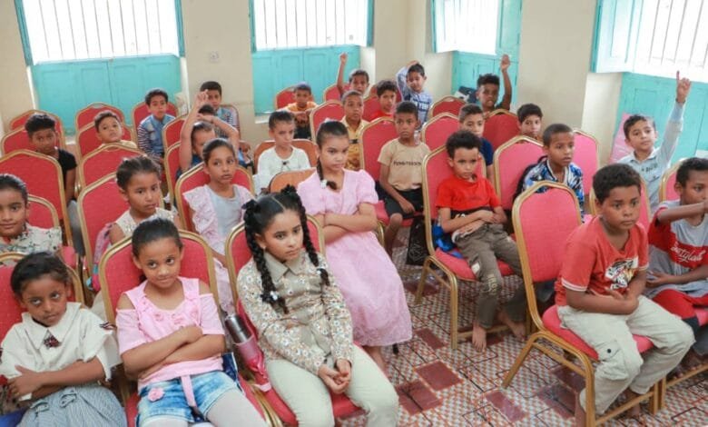 مؤسسة الأمل النسوية مكتب الشحر تدشن المخيم الصيفي الرابع للأطفال 1 IMG 20240717 WA0121