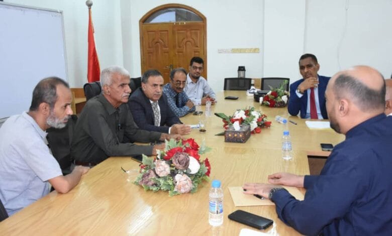 رئيس جامعة عدن يترأس اجتماعاً بلجنة التصنيف بالجامعة 1 IMG 20240725 WA0151