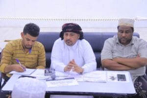 الهيئة التنفيذية لمكتب مؤتمر حضرموت الجامع بتريم تعقد اللقاء التعارفي والتنظيمي لأعضاء المكتب لمناقشة المستجدات والخطوات التصعيدية للاجتماع الاستثنائي 4 IMG 20240726 WA0153