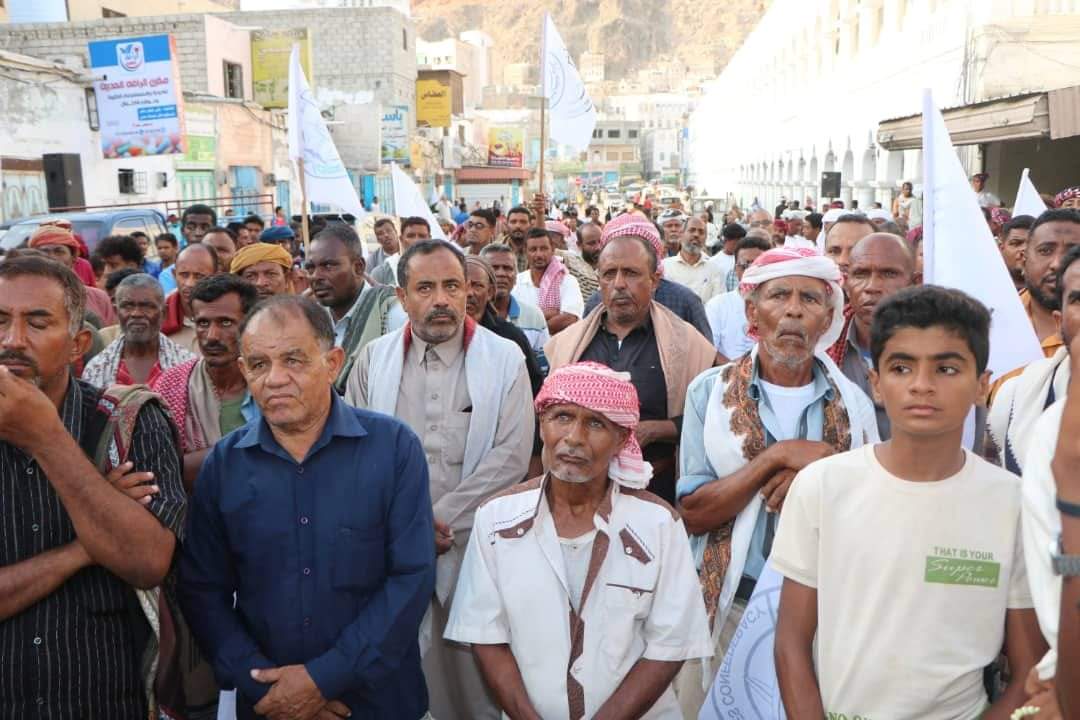 وقفة احتجاجية سلمية حاشدة في المكلا للمطالبة بحقوق حضرموت المشروعة في العزة والثروة واستقلالية القرار 1 IMG 20240813 WA0252