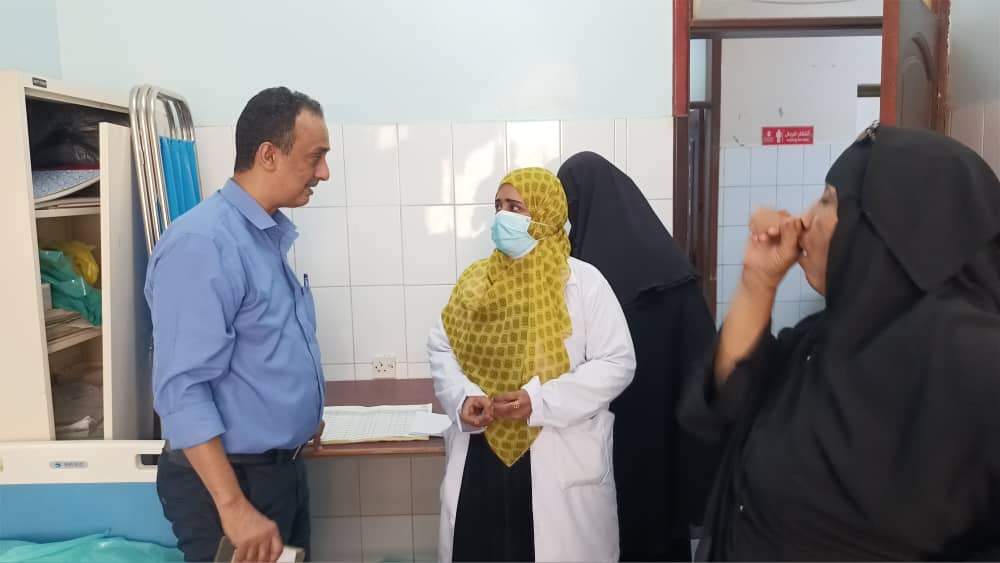 نائب مدير عام صحة عدن في جولة تفقدية للمرافق الصحية بدارسعد 1 IMG 20240826 WA0015