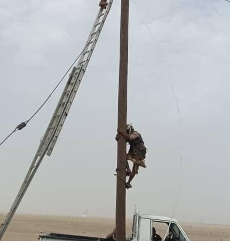 الفرق الفنية لمؤسسة مياه عدن تواصل صيانة خطوط الكهرباء في حقل بئر أحمد 1 IMG 20240831 WA0022