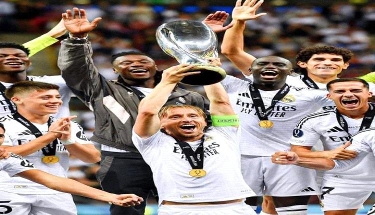 ريال مدريد يفوز على أتالانتا ويتوّج بلقب كأس السوبر الأوروبية للمرّة السادسة في تاريخه 1 IMG 20240815 010949 403