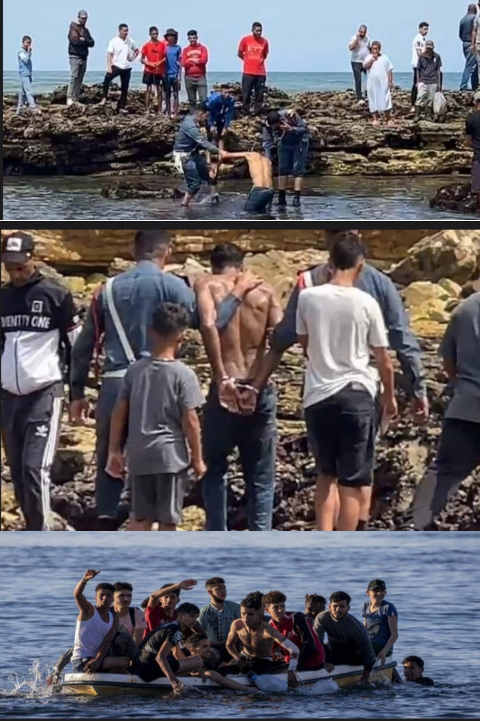 بلاغ بعملية سطو ومطاردة.. الهجرة غير الشرعية تستنفر الدرك المغربي في سيدي بوزيد .(صور) 1 1725834272517