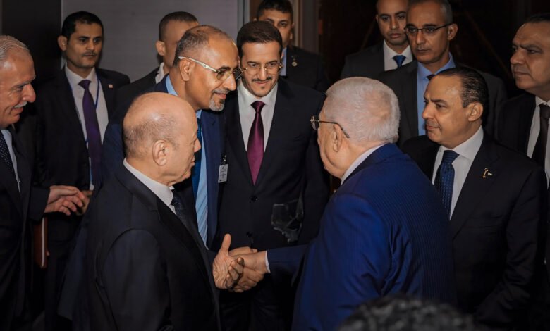 الرئيس الزُبيدي يلتقي الرئيس الفلسطيني محمود عباس 1 66f09dc11a4a4