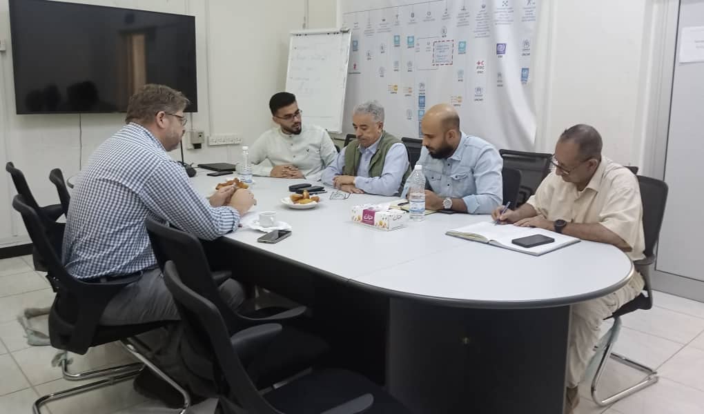 عقد سلسلة اجتماعات هامة في مكتب تنسيق الاعمال المتعلقه بالالغام - بعدن 1 IMG 20240905 WA0033