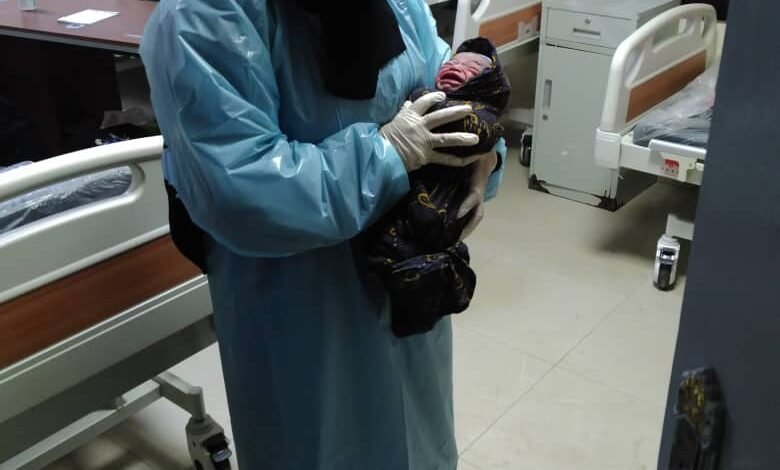 مستشفى الضالع المركزي يستقبل أول حالة ولادة طبيعة 1 IMG 20240905 WA0043