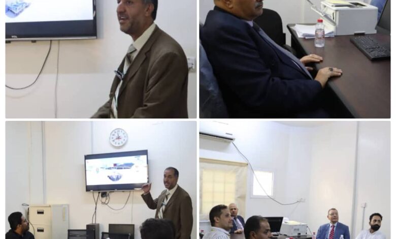 المدير العام لمستشفى عدن الألماني الدولي يستقبل وفد منظمة الصحة العالمية بالعاصمة عدن 1 IMG 20240909 WA0146
