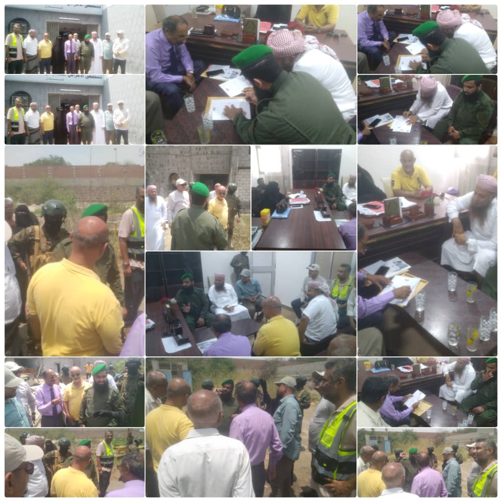 بحضور مستشار رئاسة الجمهورية التوقيع المبدئي على تسليم موقع لبناء مركز لعلاج الإدمان في مستشفى الأمراض النفسية والعصبية بعدن . 1 IMG 20240918 WA0038