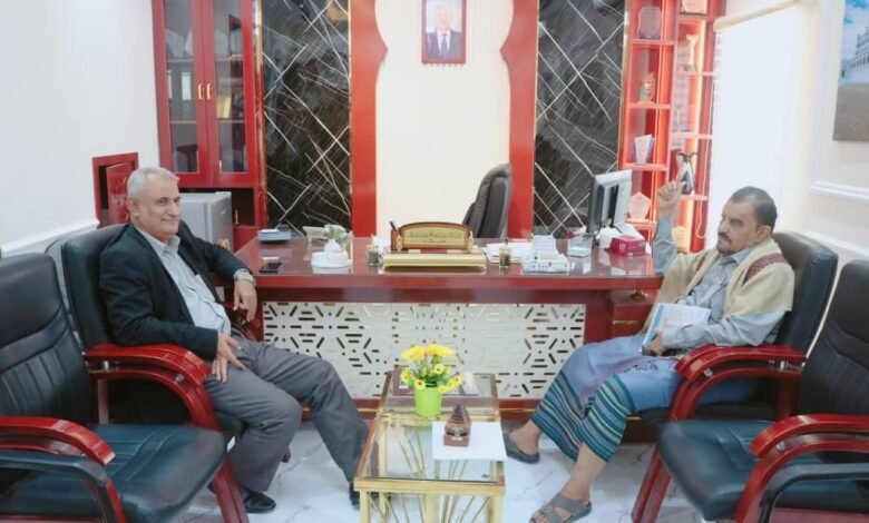 مدير عام سيئون يبحث مع وكيل محافظة حضرموت سبل تعزيز التنمية بالمديرية. 1 IMG 20240924 WA0019