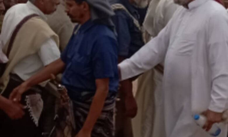 حلف قبائل شبوة يؤدي واجب العزاء لأسرة الفقيد المناضل علي سالم الدغاري 1 IMG 20240924 WA0128