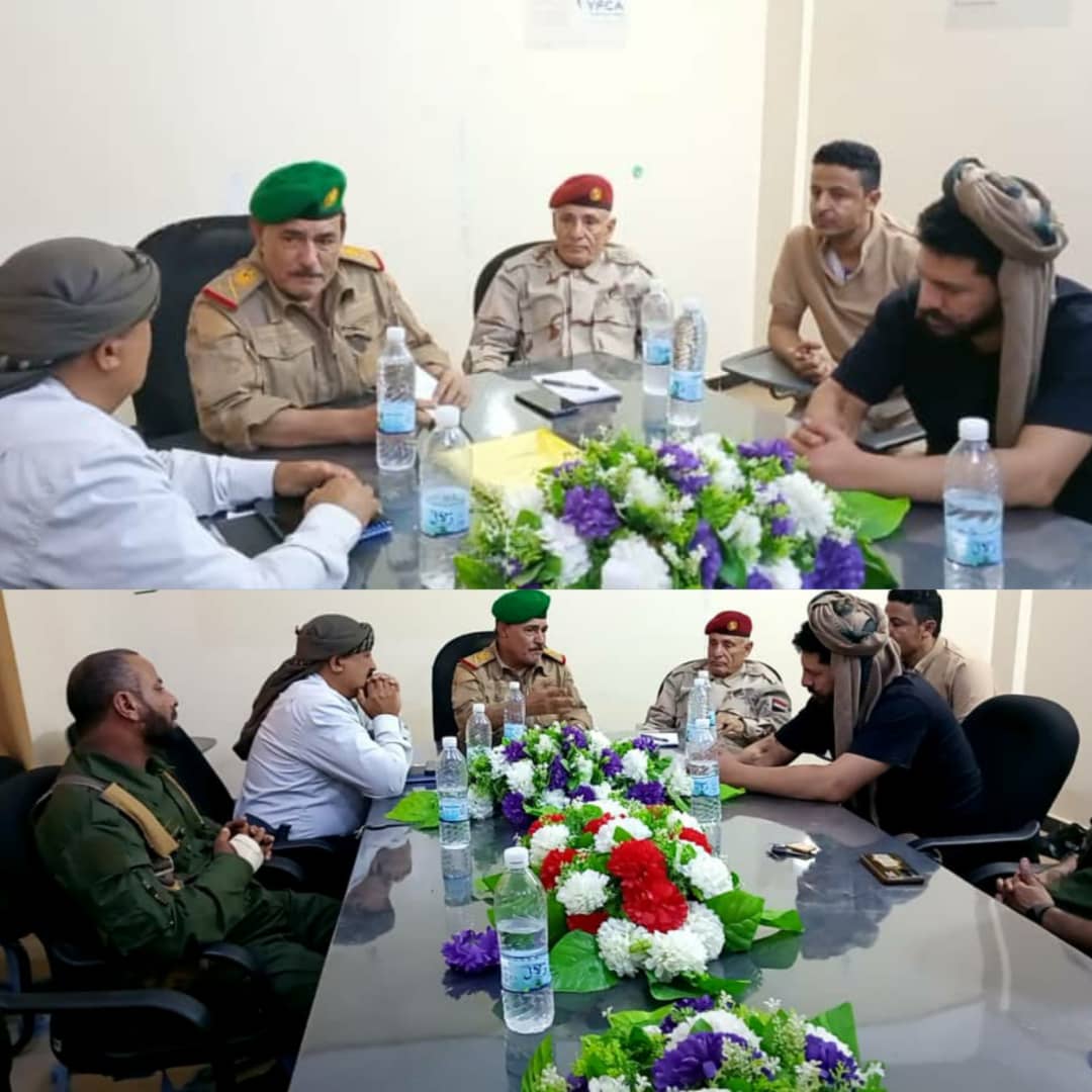 اللجنة الأمنية بالضالع تناقش عدد من القضايا المتعلقة بالأمن 1 IMG 20240930 WA0295