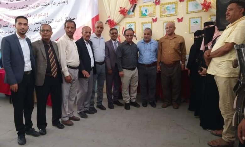 مدير ثقافة تعز يؤكد أن تعزيز الثقافة والفنون يأتي من المدارس 1 IMG 20241002 WA0148