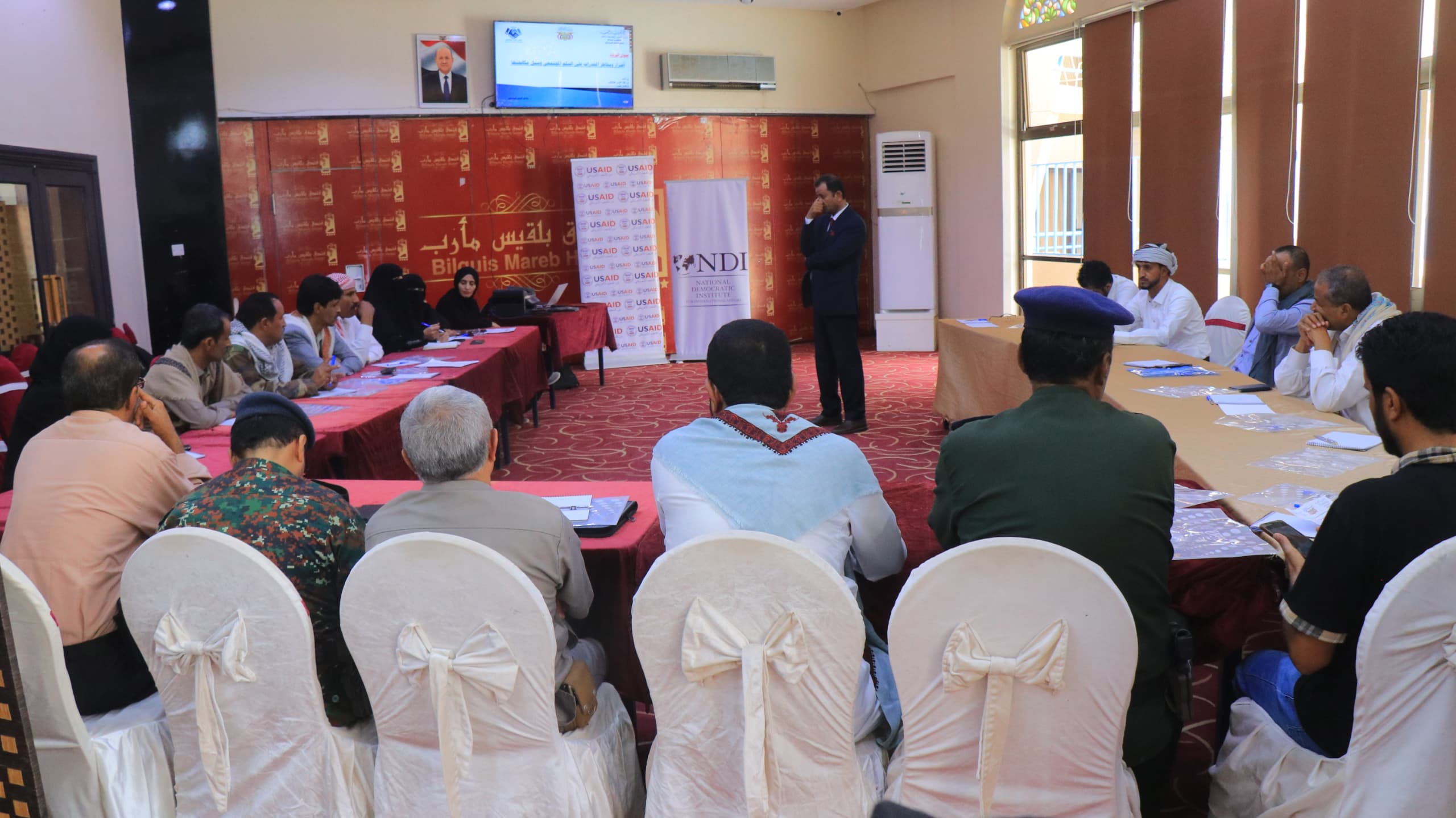 ورشة عمل في مأرب تناقش مخاطر انتشار المخدرات وتأثيرها على تفكيك المجتمع 1 IMG 20241020 WA0257