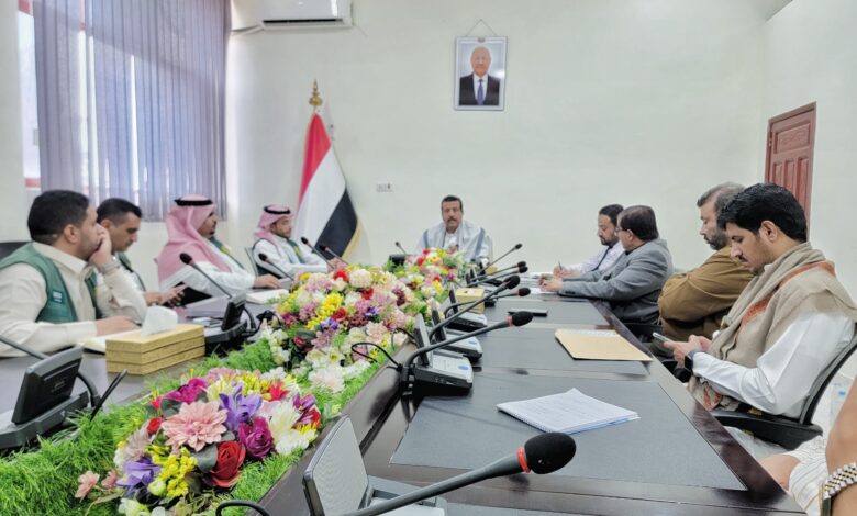 الوكيل مفتاح يترأس إجتماعا مشتركاً لمركز سلمان للإغاثة والقطاع الصحي بمأرب 1 IMG 20241029 WA0221