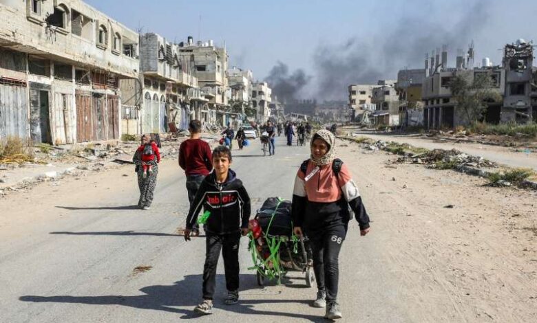 منظمة حقوقية تتحدث عن أدلة لتهجير قسري لسكان غزة 1 673652514665d