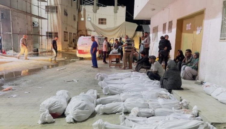 صورة مؤلمة .. 17 شهيدا من عائلة واحدة بجريمة جديدة يرتكبها الاحتلال في غزة 1 فلسطين مستشفى كمال عدوان مجزرة 750x430 1