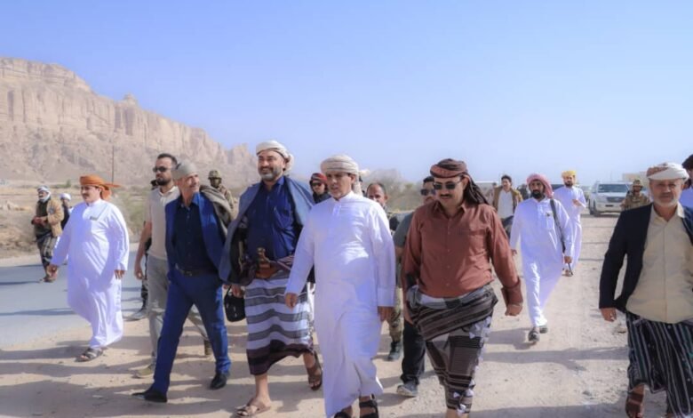 وصول فريق التواصل وتعزيز الوعي السياسي بالمجلس الانتقالي الجنوبي إلى شبوة 1 IMG 20241216 WA0038 780x470 1