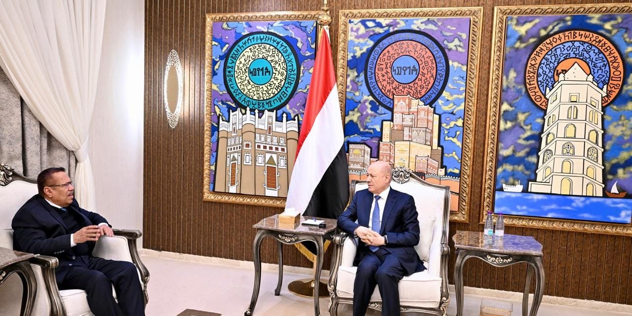 رئيس مجلس القيادة الرئاسي يطلع على الترتيبات الجارية لانعقاد مجلس الشورى 1 IMG 20250113 WA0029