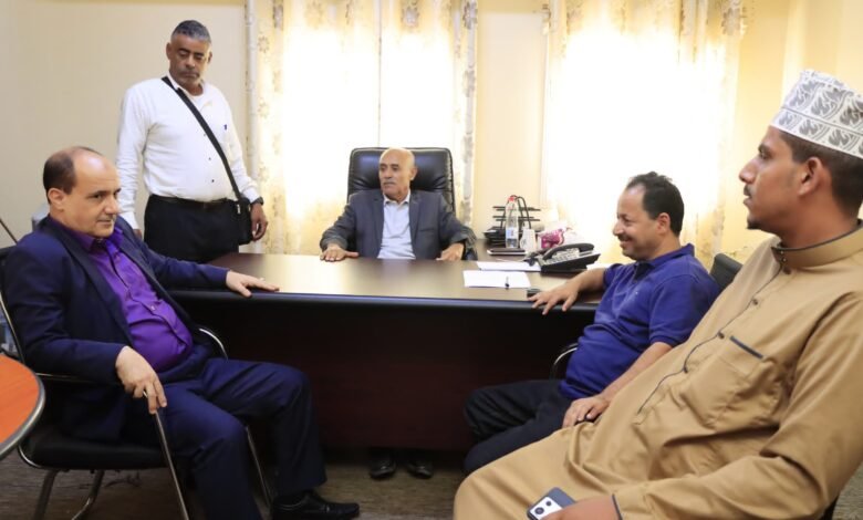 مدير عام مديرية دار سعد يلتقي وكيل وزارة السياحة ومدير عام السياحة بالعاصمة عدن 1 IMG 20250113 WA0033