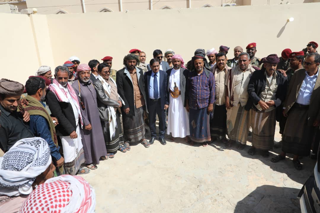 اللواء البحسني يزور مقر حلف قبائل حضرموت في الهضبة 1 IMG 20250126 WA0034