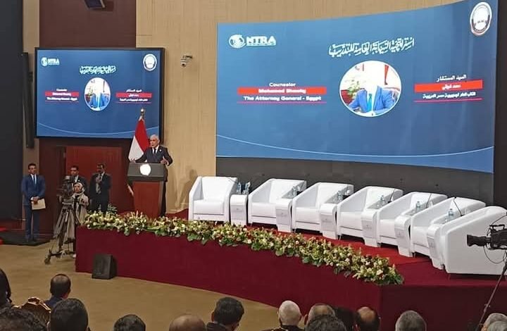 ممثلاً عن النائب العام.. مشاركة المحامي العام الأول في حفل إطلاق استراتيجية التدريب بالنيابة العامة المصرية 1 IMG 20250221 WA0251