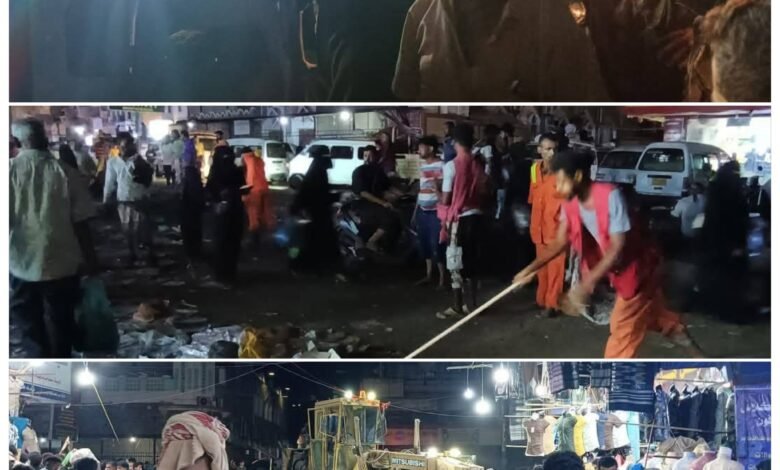 عدن: صندوق نظافة العاصمة يدشن حملة نظافة شاملة بقيادة الربان/ ذ. فهيم عباد 1 1743300356857