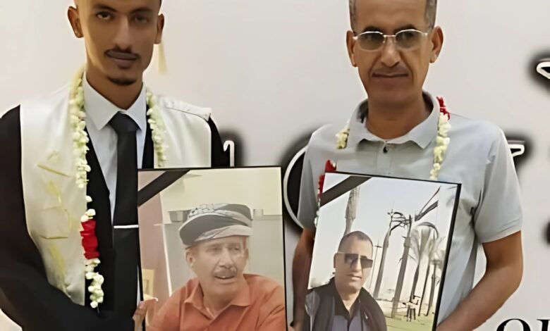 مبارك التخرج بامتياز للدكتور علي أحمد محسن شملان من كلية الطب والعلوم الصحية جامعة عدن 1 IMG 20250505 WA0030