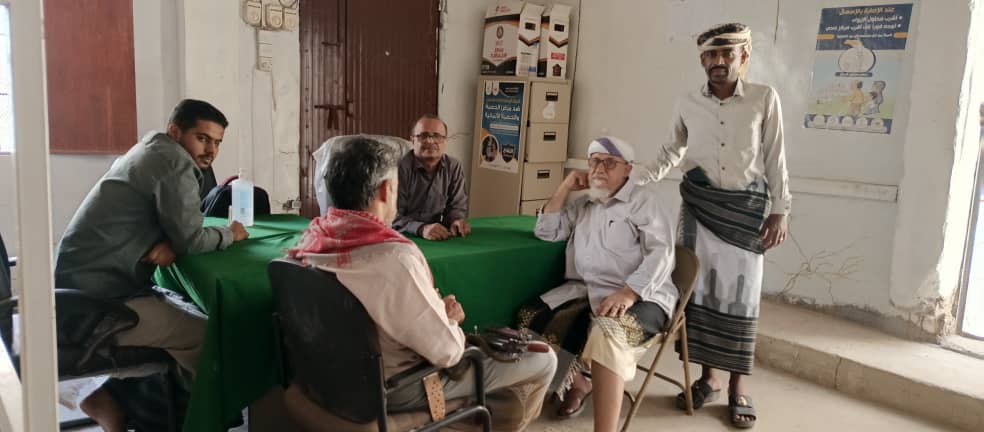 شبوة: شيخ الحوطة وضواحيها في زيارة إلى المجمع الصحي بالمدينة 1 IMG 20250624 WA0094