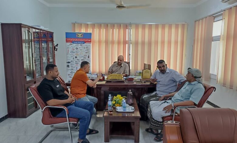المهندس يسلم بابلغوم يلتقي قيادة مؤسسة روح الصحية بالمكلا 1 IMG 20250708 WA0068