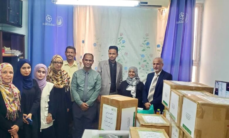 رفد مجمع المعلا الصحي بأدوية علاجية لأمراض النساء والتوليد 1 IMG 20250712 WA0017
