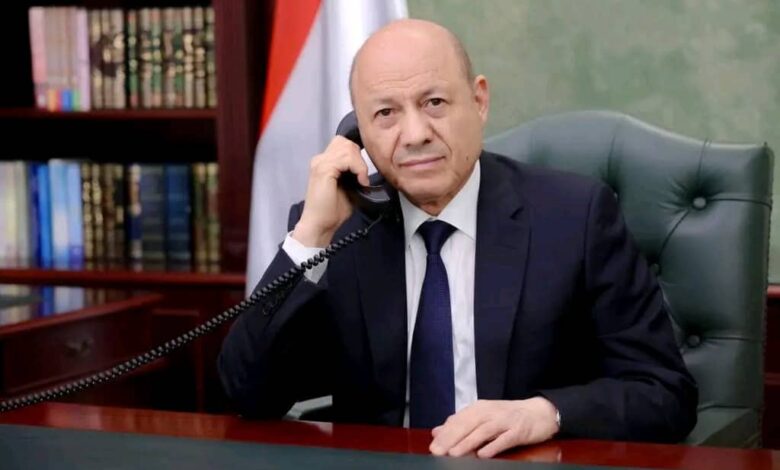 رئيس مجلس القيادة يطلع من رئيس الوزراء على الاجراءات المتخذة للحد من اثار السيول الجارفة في عدد من المحافظات 1 IMG 20250823 WA0030