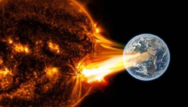 عـ ـاصـ ـفة مغناطيسية جديدة تـ ـضـ ـرب الكوكب .. ماذا سيحدث للأرض؟ 1 magnaticstorm240214075456324