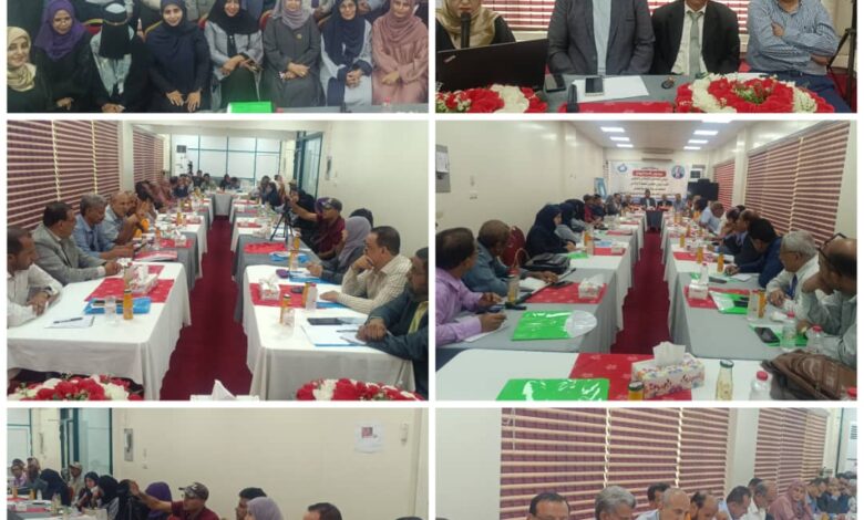 مركز مدار يقود ورشة عمل في عدن لمواجهة عزوف الطلاب عن كليات التربية ووضع خارطة طريق لإنقاذ التعليم 1 IMG 20250927 WA0043