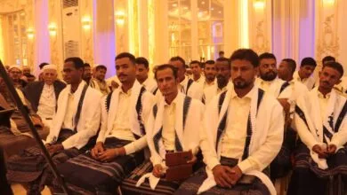 العاصمة عدن تحتفي بالزواج الجماعي السابع لـ 80 عريساً وعروساً 11 c8c2d089 ba34 46b7 8061 fb65f6110156