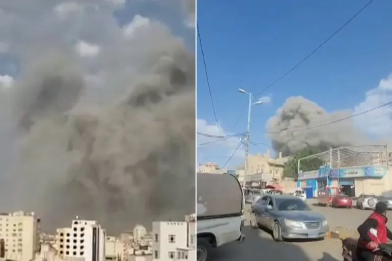 🔥تفاصيل أحدث هجـ. ـوم إسـ. ـرائيلي على صنعاء 1 yeeeemeen 1758807428