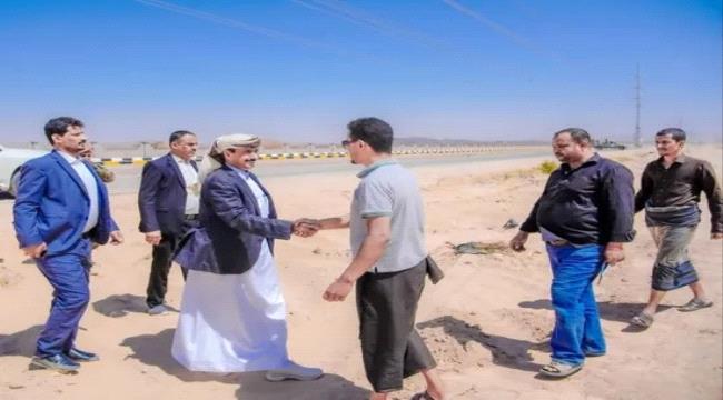 محافظ شبوة يتفقد سير مشروع تأهيل المدخل الغربي لمدينة عتق 1 470f0aad 5520 46bb b3cd e1ba9c700d7d