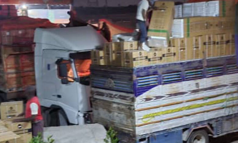 قوات الحزام الأمني بلحج تضبط مبيدات حشرية منتهية الصلاحية 1 68f28447b30db