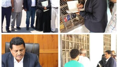 رئيس نيابة استئناف شمال عدن يتفقد السجن المركزي بالمنصورة 3 FB IMG 1761604243024