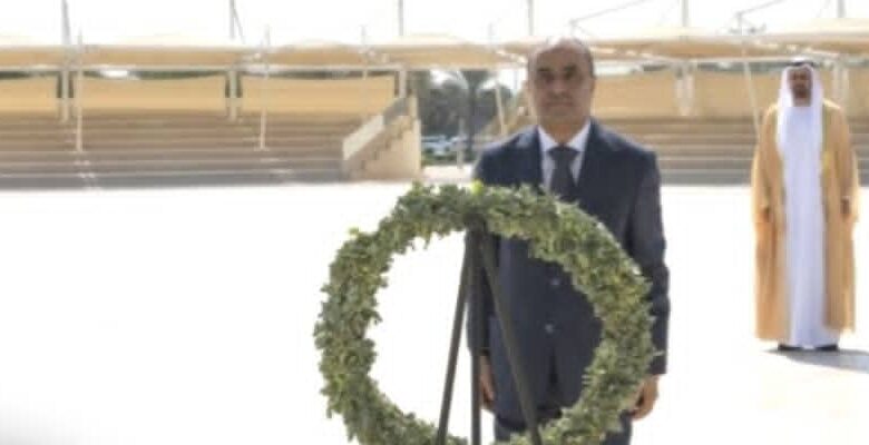 رئيس الوزراء اليمني .. يزور واحة شهداء دولة الإمارات العربية المتحدة 1 IMG 20251007 WA0013