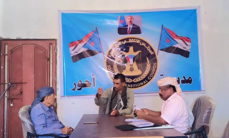 رئيس انتقالي أحور يلتقي عضو مجلس المستشارين الدكتور مبارك الحمصي 1 IMG 20251022 WA0007