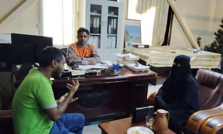 مسؤولة التدريب والتأهيل بنقابة المهندسين بحضرموت تلتقي مدير المحطة التوليدية المركزية لبحث سبل التعاون المشترك 1 IMG 20251024 WA0028