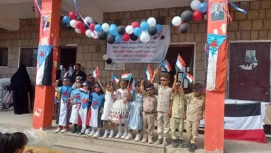 روضة الوعرة الرباط بمديرية الضالع تنظم فعالية احتفالية بعيد اكتوبر و نوفمبر 5 IMG 20251026 WA0025
