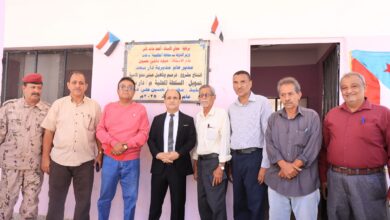 عبود ناجي والمقبلي يدشنان افتتاح مشروع ترميم وإعادة تأهيل المبنى الرئيسي لمركز محو الأمية بدارسعد 4 IMG 20251027 WA0071