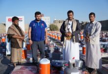 مؤسسة البادية توزع 250 حقيبة إيوائية للأسر النازحة في مأرب بدعم من وقف الديانة التركي 6 IMG 20251028 WA0000