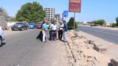 الزهري يتفقد مشروع إعادة تأهيل الجزيرة الوسطية بكورنيش ساحل أبين 4 f6941244 59a9 477a a24b 17aa7526b632